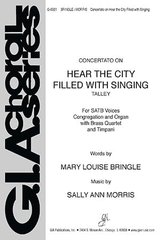Hear the City Filled With Singing SATB choral sheet music cover